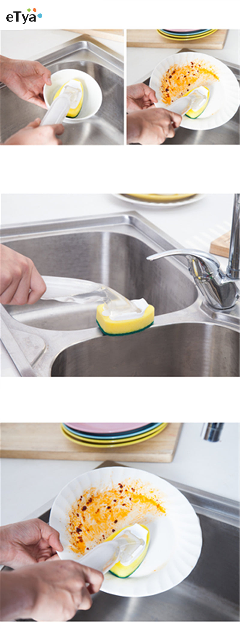 Cleaning Sponge Brush