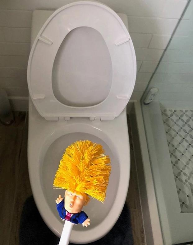 Donald Trump Toilet Brush